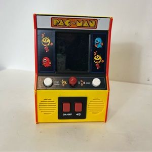 2019 Bandai Namco Pac-Man handheld game.  Tested.